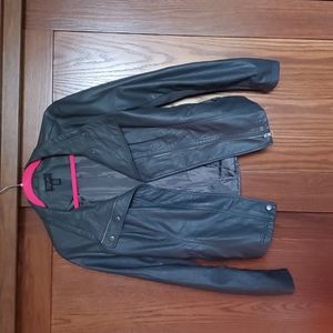 RD Style Stitch Fix Gray Mixed Media Jacket